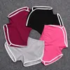 Running Shorts Women Quick Drying Elastic Sports Ladies Summer Waistband Solid Fitness Gym Workout