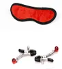 AKKAJJ Adult Toys Exotic Accessories Nylon Sex Bondage Set Sexy Lingerie Handcuffs Whip Rope Anal Vibrator for Couples