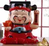 10-дюймовый ремесленник, размахивая рукой Lucky Cat Stortune подарок Maneki Neko Приветствуясь Feng Shui ремесел деньги коробка домашнего магазина украшения 211101