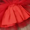 Infantil crianças bebê menina renda flor princesa tule festa concurso vestidos formais q07164331114