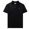 22ss Polos hommes designer t-shirts vêtements de mode broderie Amour Imprimé lettre Business manches courtes calssic tshirt Haute Qualité Skateboa