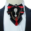 Cravates originales design original Crystal Bijoux Bijoux Banque Boîtier Bowtie Haut-Groupe Broten Britanni coréen Hommes Mariage Accessoires de mariage