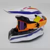 Kaski motocyklowe Motocross Dirt Bike Helmet z okularów Gift Gift Gift Motorbike Dot zatwierdzony na rowerze pełny ochronny dla moto