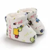 Boots Born Baby Boy Girl Socks Shoes Kids Print Toddler First Walkers Booties Cotton Comfort Soft Anti-slip Warm Infant Crib