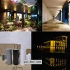 LED Wall Light With Human Body Motion Sensing IP65 Waterproof Outdoor&Indoor Lamp Garden Fixture 85-265V Outdoor Lamps