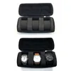 Titta på lådor Fall 3 5 Slot Box Collector Travel Display Case Organizer Smycken Lagring för klockor Band Armband Halsband Brooc227o