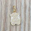 Gold Gem Power Pendant With Diamonds Authentic 925 Sterling Andy Jewel 8124440407246108