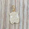 Gold Gem Power Pendant met diamanten authentiek 925 Sterling Andy Jewel 8124440404703307