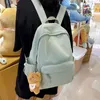 حقيبة الظهر kawaii أنثى ماء النايلون السفر حقيبة مدرسية حقيبة الظهر للبنات حقائب حقيبة صغيرة المرأة