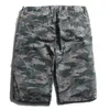 Camouflage Camo Cargo Shorts Hommes Hommes Casual Shorts Homme Loose Work Shorts Homme Pantalon Court estampado masculino 210527