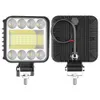 12 V / 24 V 4x4 Car Work Light Bar 128SMD 4-calowy Reflektor LED ATV SUV Truck Spotlight Floot Offroad Motorcycle 12000LM