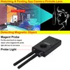 Dual Antenna G528 Anti Candid Hid den Camera Detector RF Signal Secret GPS Audio GSM Mobile Phone Wifi Pinhole Cam Sp y Bu g Finder