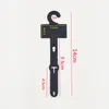 Einzelhandelsversorgungen Display Hanging Clip Schnalle Kunststoffpaket Kleidungsstücke Zubehör Verschließt PP -Ledergürtelprodukte auf PEGS -Haken HK1277K