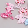 Hair Accessories Bow Hairpin Kid Children Barrette Pin Gum Baby Clip Girls