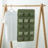 Fabric underwear double sizes storage bag hanging wall hang bra socks bags wardrobe dormitory three-dimensional 4 colors 2021
