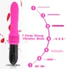 Auf- und Abwärtsbewegung Sex Machine Weibliche Dildo Vibrator Leistungsstarke Handfreier automatischer Penis mit Saugnapfspielzeug für Frauen