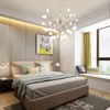 Lustres Nordique Moderne Firefly Plafond Lustre Suspension G4 Led Lumières Maison Bébé Chambre Chambre Salon Décoration Salon Étoilé