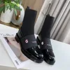 2021 top designer laine bottines femmes cuir épais botom modes couleur réfléchissant mode botte marque de luxe c taille 35-41