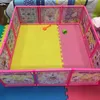 Recinzione di sicurezza per bambini Piscina nata Box per bambini Recinzione per bambini Recinzione per giochi in plastica per bambini Recinzione per bambini strisciante di sicurezza Guardrail maneggio SH1909233204283