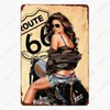 2021 Motorcicleos de carro vintage My Garage Metal Tin Sign Retro Bar Pub Decoração de parede da casa de parede de arte chique de Arte chique 30x20cm WH7204364