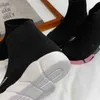 Çocuklar Yüksek Üst Çocuk Ayakkabı Çorap Sneakers Erkek Okul Ayakkabı Yumuşak Kızlar Siyah Tasarımcı Spor Koşu Sneakers Toddler Boys Ayakkabı