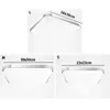 Plafoniere moderne a LED Cornice in alluminio argento Paralume super acrilico 12W24W36W Camera da letto Corridoio Balcone Lampada da soffitto Decorazioni per la casa