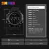 SKMEI Smart Watch Men Bluetooth Sport Vattentät Klockor Kalorier Väckarklocka Multifunktion Digital Watch Relogio Masculino 1425 Q0524