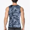 Gym Kläder Män Bastu Termisk skjorta Camouflage Vest Shapewear Slimming Fat Burner Corset Body Shaper Sweat Tank Toppar För Fitness Vikt Los