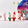 Kawaii mini babys elf dockor kläder plushies 9cm 3.5inch plysch leksaker barbie på hyllan tillbehör dekoration påsk gåvor för tjejer pojkar barn barn vuxna