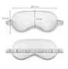 Silk Sleep Masks Rest Shading Eye Mask Cover Padded Shade Tapa-olhos Travel Relax Aid Vendas Eyemask DB466