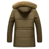 Hommes vestes 2021 hommes hiver veste Parkas manteau col de fourrure mode épaissir coton chaud laine doublure décontracté grande taille 7XL