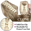 Synthetic Wigs Vades Hair Ponytails Hair Clip On Wavy 14Inches Blonde Natural For Women3801727