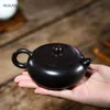 Новый классический чайник фиолетовый глиняный фильтр Xishi чайник красота чайник сырье руда ручной работы чайный набор настроенные подарки аутентичные 180 мл