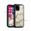 3 in 1 TPU PC Acrylic Epoxy Painting Armor Phone Cases for iPhone 11 Pro Max 12 XS XR X 6 7 8 Plus 13 12 Mini Shockproof Airbag Cell Phone Case