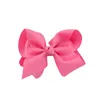 Baby båge hairpins barrette tjejer grosgrain band bågar med klipp för toddler handmeddelade klassiska barn Bowknot hår tillbehör 20colors