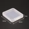 Shatter Container Box Protection Boîte de cartes mémoire Boîtes d'outil Plastique Stockage Transparent Facile Facile Wholea496080954