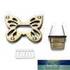 Metal Bee Shaperectangle Turn Lock Clasp Retro Handväska Purse Buckle Bag Clasp Hårdvara för läderhantverk Bag Diy Accessories Fact1519656