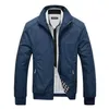Primavera Autunno Casual Mens Giacche Plus Size 5XL jaqueta masculina Abbigliamento sportivo Giacca bomber Collo alla coreana Giacca homme X0621