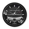 Aviation Classic Silent Non Ticking Wall Clock Aircraft Cockpit Style Face Wall Clock Airplane Instrument Timepiece Pilots Gift 21175m