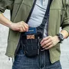 Stuff Sacks Bolso de hombro táctico Underarm Men Agente oculto Molle Combat Outdoor Travel Wallet Phone Key Anti Theft