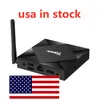 USA in Stock TX6S الروبوت 10.0 TV Box Allwinner H616 رباعية النواة 4 جيجابايت 32 جيجابايت الذكية 5 جرام واي فاي تعيين أعلى مربع 4 جرام 32 جرام