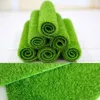 10pcs 15cm/30cm Artificial Grassland Simulation Moss Party Lawn Turf Fake Green Grass Mat Carpet DIY Micro Landscape Home Floor Decor Even Supplies