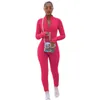 Дизайнеры Женские спортивные костюмы Одежда сексуальный однотонный свитер кашемировый с длинным рукавом многоцветный спортивный комплект из двух предметов женская одежда