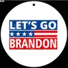 Lets Go Brandon Acrylique Pendentifs Décorations De Noël Ornements FJB Pendentif Arbre De Noël Suspendu Fête Cadeau 18 Styles