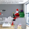 Giant Opblaasbare Santa Claus Rijden Polar Bear 6ft Kerst Opblaasbaar Schudden Hoofd Pop Indoor Outdoor Tuin Kerstmis Decoratie H1020