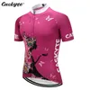 CASKYTE Pro Team Cycling JerHot Women Summer MTB Bike Jersey Shirt Maillot Ciclismo Quick Dry Bicycle Clothing Clothe