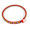 Grueso brasileño Nepal Arco Iris lesbiana LGBT orgullo Gay orgullo tejido trenzado cuerda hilo pulsera de la amistad niños regalo 503 Y2