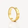 Anelli di matrimoni amanti in acciaio inossidabile Donna Men 18K Gold Plassod Riceve per donne Regalo per sempre Amore Accessorio natalizio8962444