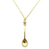 Crown Mini Teaspoon Accessories Classic Royal Alice Spoon Ожерелье GF512
