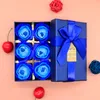 Künstliche gefälschte Blumen-Geschenkbox, Rosenduft, Badeseife, Blumen-Set, Valentinstag, Erntedankfest, Muttertagsgeschenk, Hochzeit, Weihnachten, Party-Dekoration HY0272